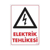 Ennalbur PVC 25x35 1112 İkaz Levhası