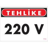 Ennalbur PVC 25x35 1114 İkaz Levhası