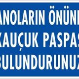 Ennalbur PVC 25x35 1128 İkaz Levhası