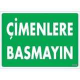 Ennalbur PVC 25x35 1210 İkaz Levhası