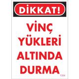 Ennalbur PVC 25x35 1304 İkaz Levhası