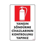 Ennalbur PVC 25x35 860 İkaz Levhası