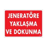 Ennalbur Pvc İkaz Levhası 25X35 Kod:1131