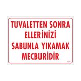 Ennalbur Pvc İkaz Levhası 25X35 Kod:1201