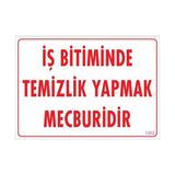 Ennalbur Pvc İkaz Levhası 25X35 Kod:1202