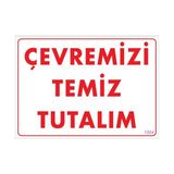 Ennalbur Pvc İkaz Levhası 25X35 Kod:1204