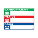 Ennalbur Pvc İkaz Levhası 25X35 Kod:430