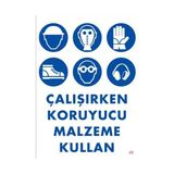 Ennalbur Pvc İkaz Levhası 25X35 Kod:49