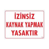 Ennalbur Pvc İkaz Levhası 25X35 Kod:720
