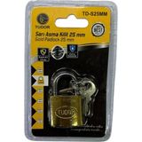Ennalbur Tudor 25 mm Kısa Sarı Asma Kilit