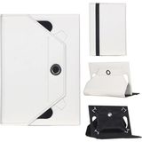 Ennar Polypad M8 Pro - 7.9" Uyumlu Üniversal Standlı Kapaklı Tablet Kılıfı+Nano Ekran Koruyucu - Beyaz