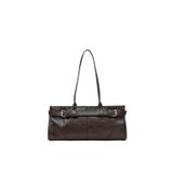 Enner Vintage Baget Çanta (SİYAH)