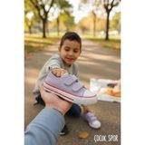 Enoch Burun Korumalı Converse Cırtlı Çocuk Ayakkabı - Lila