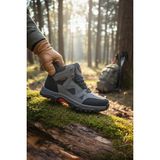 Enoch Erkek Kürklü Su Geçirmez Outdoor Trekking ve Doğa Yürüyüş Botu - Füme