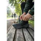 Enoch Erkek Mekanizmalı Bağcık Outdoor Ayakkabı - Akıllı Kilit Trekking Botu - Siyah