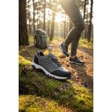 Enoch Erkek Siyah Gri Su Geçirmez Outdoor Trekking ve Doğa Yürüyüş Ayakkabısı - Füme