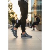 Enoch Erkek Spor Ayakkabı Günlük Yürüyüş ve Koşu Sneaker Hafif Esnek Tabanlı Rahat Kalıp - Füme