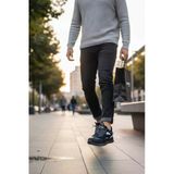 Enoch Erkek Spor Ayakkabı Jel Tabanlı Sneaker Şeffaf Taban Detaylı Yürüyüş Ve Koşu Modeli