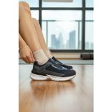 Enoch Erkek Yükske Taban Spor Ayakkabı Sneaker Kauçuk Tabanlı Yürüyüş Ve Koşu Modeli