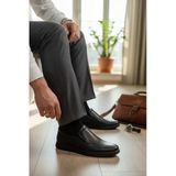Enoch Executive-Glide Serisi Pütürlü Doku Pratik Slip-On Ayakkabı