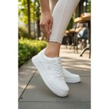 Enoch Kadın Beyaz Spor Ayakkabı Ortopedik Tabanlı Casual Sneaker