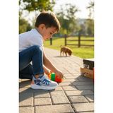 Enoch Köpek Figürlü ve Kemik Detaylı Erkek Çocuk Spor Ayakkabı - Buz