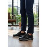 Enoch Shoes Enoch Erkek Deri Panelli Hava Kanallı Esnek Tabanlı Günlük Spor Ayakkabı