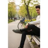Enoch Shoes Enoch Erkek Haki Yeşil Retro Spor Ayakkabı - Günlük Yürüyüş Sneaker