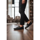 Enoch Shoes Enoch Hakiki Deri Çift Lastik Detaylı ve Comfort Tabanlı Erkek Casual Ayakkabı