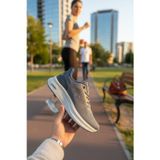 Enoch Shoes Enoch Nefes Alabilir Triko Dokulu ve Hava Kanallı Ortopedik Tabanlı Erkek Spor Ayakkabı