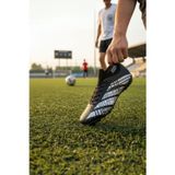 Enoch Shoes Enoch Silver-Grid Entegre Bilekli Profesyonel Futbol Ayakkabısı
