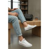 Enoch Unisex Klasik Canvas Ve Bez Bağcıklı Keten Rahat Günlük Sneaker Ayakkabı