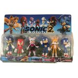 Enoy Sonic 6 Li Kartela Oyuncak Seti - 5 Renkli