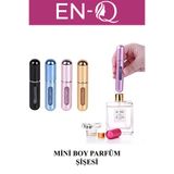 ENQ Parfüm Şişesi Çanta Içi Mini Doldurulabilir Seyahat Cep Yedek Parfüm Şişesi 5 ml
