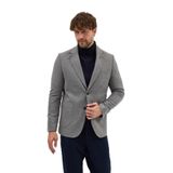 Enrica Erkek Gri Kaşe Kumaşlı Yarım Astar Torba Cepli Mono Yaka Spor Blazer Ceket Gri 56