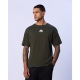 Enrico Erkek Haki Regular Fit Tişört - XL