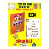 Ens 2026 Tyt Tüm Dersler Simülatör 3 Lü Genel Deneme +Kr Akademi Tyt 5 Frekans Deneme Set
