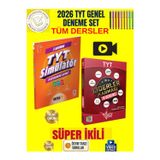 Ens 2026 Tyt Tüm Dersler Simülatör 3 Lü Genel Deneme +Liderler Karması Tyt 8 Genel Deneme Seti