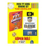 Ens 2026 Tyt Tüm Dersler Simülatör 3 Lü Genel Deneme+Didaktik Kalem Tyt 6 Lı Genel Deneme Set