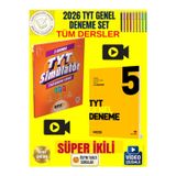 Ens 2026 Tyt Tüm Dersler Simülatör 3 Lü Genel Deneme+Hız Yayınları Tyt 5 Li Genel Deneme Set+Kalem