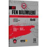 Ens Destek Yks Ayt Deneme 10*40 Fen Bilm.(Güncel Müfredat)2027 Müfredata Uygun