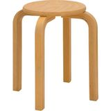 Ens Kids Collection Naturel Ahşap Dayanıklı Çocuk Taburesi - 31 cm
