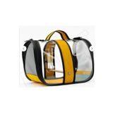 ENS PLASTİK Kuş Taşıma Çantası Tünekli - 30x22x20cm - Sarı