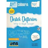 ENS Yayıncılık AYT Coğrafya Destek Defterim - Ahmet Ünlü