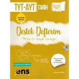 ENS Yayıncılık TYT AYT Tarih Destek Defterim 320 Sayfa Ciltli Üniversite Hazırlık İçin Komisyon