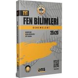 ENS Yayıncılık Tyt Fen Bilimleri 20 x 25 Li Denemeleri Ens Yayınları