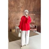 ensade Bağlamalı Yazlık Keten Kimono Yarasa Kol Oversize Kadın Kimono Ceket Tesettür Dış Giyim