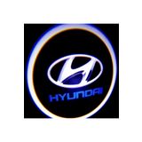 ensadepo Hyundai Kapı Altı Led Logo Mesafe Sensörlü Yeni Nesil Pilli Yapıştırmalı 2 Adet Hyundai Uyumlu