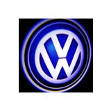 ensadepo Volkswagen Kapı Altı Led Logo Mesafe Sensörlü Yeni Nesil Pilli Yapıştırmalı 2 Adet