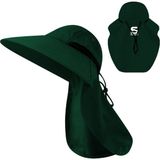 Ense Korumalı Outdoor Şapka - Uv Korumalı - Haki - Savage